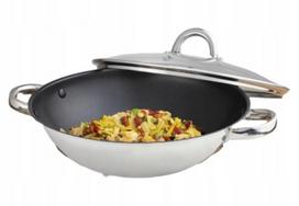 Wok keptuvė su dangčiu Ambition Storm, 30 cm