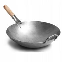 Anglinio plieno keptuvė wok, kaltinė, 36 cm