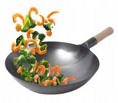 Wok keptuvė, 35,5 cm