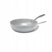 Nerūdijančio plieno wok keptuvė Elmich Tria Ceramic, nelimpančiu keraminiu paviršiumi, Ø 3
