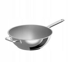 Gili nerūdijančio plieno wok keptuvė BergHOFF Gloss Solid Helix, 30 cm