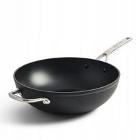 Virtuvės keptuvė wok KitchenAid, 30 cm, nelipni, gili