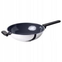 Wok keptuvė IKEA MIDDAGSMAT, nelimpanti danga, plieninė, 28 cm