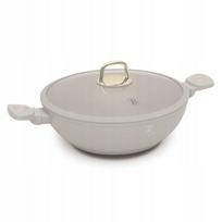 Wok keptuvė su dangčiu 30 cm BerlingerHaus BH-8065 Sahara