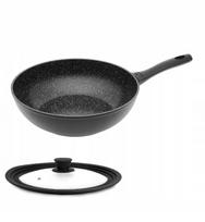 Wok keptuvė GERLACH GRANITEX 28 cm su ILAG XERA DUR 2 danga ir dangčiu