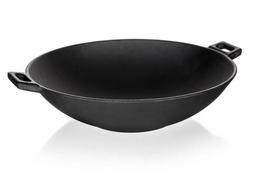 Didelė ketaus wok keptuvė Banquet, 36,5 cm
