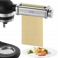 Makaronų gaminimo priedas KitchenAid, nerūdijančio plieno, 8 storio nustatymai