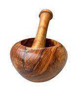 Prieskonių grūstuvė su grūstuku OLIVE WOOD DMZ10 ARKAY, natūralios medienos