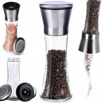 Prieskonių malūnėlis druskai ir pipirams, virtuvės stalui
