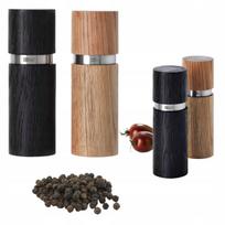 Pipirų ir druskos malūnėlių rinkinys AdHoc, 15 cm, 2 vnt., uosio mediena