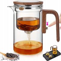 Stiklinis arbatinukas su filtru, 600 ml
