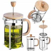 Arbatinukas ir kavinukas su stūmokliu, stiklinis ąsotis, 800 ml