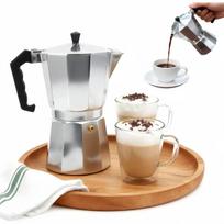 Kavinukas Moka, aliuminis, 3 puodelių (150 ml), tinka dujinei ir elektrinei viryklei