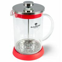 Stiklinis kavinukas su filtru PISTON, 800 ml, tinka arbatai ir kavai, atsparus karščiui iki 180°C