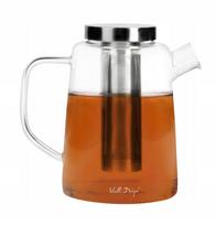 Stiklinis arbatinukas su sieteliu, 1,5 l, elegantiškas
