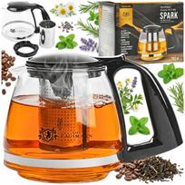 Stiklinis arbatinukas su filtru, 750 ml, karščiui atsparus