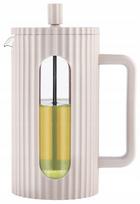 Arbatinukas–kavinukas, prancūziškas presas, 1000 ml, smėlio spalvos