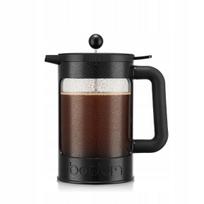 Šaltos kavos prancūziškas kavinukas Bodum Bean Set K11683-01, 1,5 l, juodas