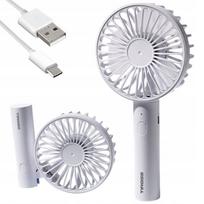 Stalinis ventiliatorius, mini, tylus, 1800mAh, USB