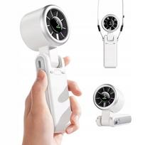 Nešiojamas USB ventiliatorius WINDSY WHITE, tylus, baltas