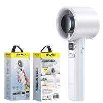 Nešiojamas USB-C ventiliatorius AWEI F36, 2200 mAh, rankinis ir stalo modelis