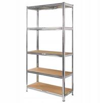 Metalinė sandėliavimo lentyna Mega-M, 205x100x40 cm, 5 lentynos, 875 kg