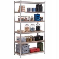 Metalinė sandėliavimo lentyna 222x90x40 cm, 900 kg, FUNFIT HOME&OFFICE
