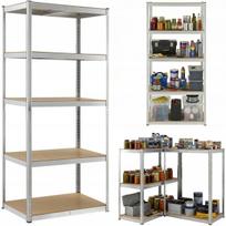 Metalinė lentyna garažui FUNFIT HOME&OFFICE, 205x120x45 cm, 1000 kg