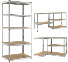 Metalinė lentyna, 5 lentynos, 875 kg, 180x90x40 cm, 3in1