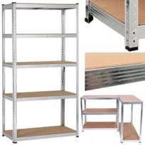 Metalinė lentyna su MDF lentynomis, 180x90x40 cm, 875 kg