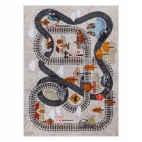 Kilimas vaikams TRACKS STREET JUNIOR, neslystantis, 160x220 cm