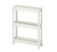 Vonios vežimėlis IKEA VESKEN, baltas