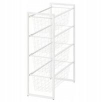 Laikymo krepšiai JONAXEL, balti, 25x51x70 cm, IKEA