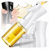 Aliejaus purškiklis 300 ml, stiklinis, baltas, virtuvei, Aliejaus purškiklis 300 ml, stiklinis, baltas, virtuvei