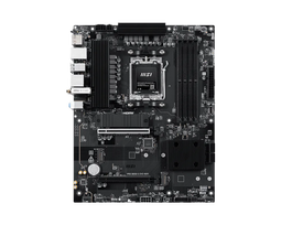MSI PRO B850-S EVO WIFI   Processor family AMD   Processor socket AM5   DDR5   Supported hard disk drive interfaces SATA, M.2   Number of SATA connectors 4