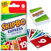 Mattel Skip-Bo Express kortų žaidimas - Greitas, Strateginis GR0915