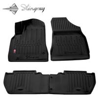 Kilimėliai 3D CITROEN Berlingo II 2008-2018, 4 vnt. black /5016014