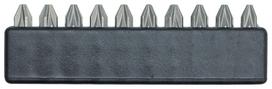 Atsuktuvų antgaliai UNIVERSALUS PZ1 25mm 10 vnt.