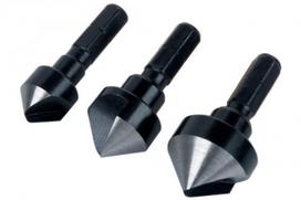 Gilintuvai medžiui 12,16, 19 mm kūginiai el, Gręžtuvams WOLFCRAFT