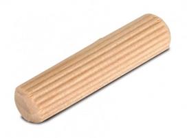 Kaiščiai mediniai 8x40mm bukas 150 vnt, WOLFCRAFT