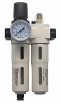 Filtras drėgmei atskirti su reduktoru ir su sutepeju 1/2" 1800l/min ADLER