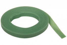 Kontaktinė užsegimo juosta 10mm 5m žalia WOLFCRAFT