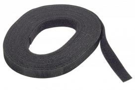Kontaktinė užsegimo juosta 10mm 5m juoda WOLFCRAFT