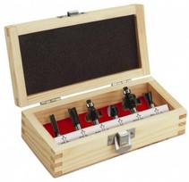 Frezos medžiui komplektas 6vnt, 8mm  AW-TOOLS