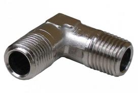Sujungimo mova "L"  1/4" - 1/4" išorinis pneum, ADLER