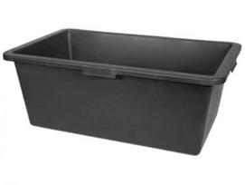 Lovys  statybinis 65l plast, juodas