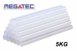 Klijai el,pistoletui 11x200mm 250vnt, 5kg skaidrūs MEGATEC