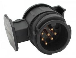 Perėjimas l/a priekabos lizdui 7/13pin 12V plastmasinis