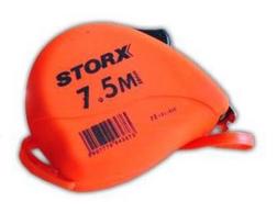 Ruletė 2m/12,5mm gumuota STORX