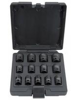 Smūginių galvučių rinkinys,1/2" 12kamp KS TOOLS